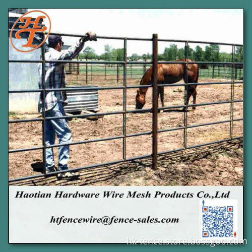 heavy duty temporary galvanized wire welded steel cattle corral panels/fence panel for sale